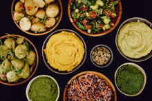 Load image into Gallery viewer, Seasonal Salad Trio (with Hummus)
