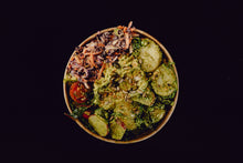 Load image into Gallery viewer, Seasonal Salad Trio (with Hummus)
